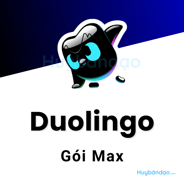 Mua tài khoản Duolingo gói Max 1 Duolingo gói Max
