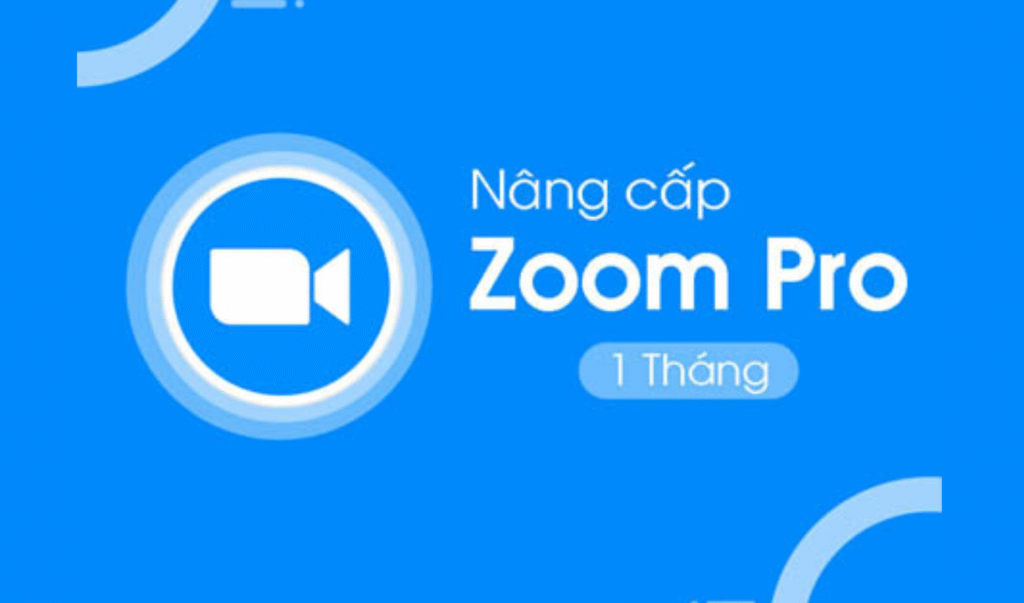 Nâng cấp Zoom gói Pro