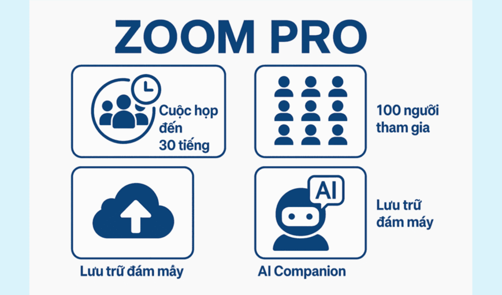 Zoom gói pro