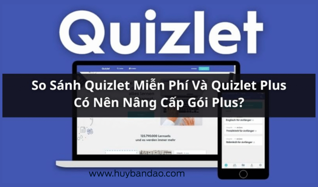 Nâng cấp Quizlet Plus