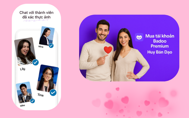 Mua tài khoản Badoo Premium